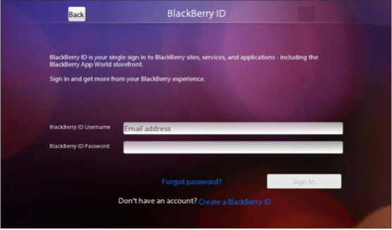 Настройка vpn blackberry playbook