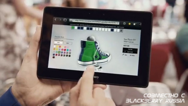 BlackBerry PlayBook – второе официальное видео