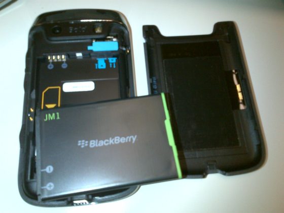 BlackBerry 9790 Bold back