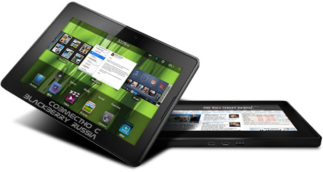 BlackBerry PlayBook: Wi-Fi против LTE 4G