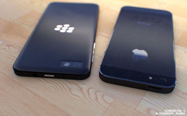 BlackBerry Z10 против iPhone 5