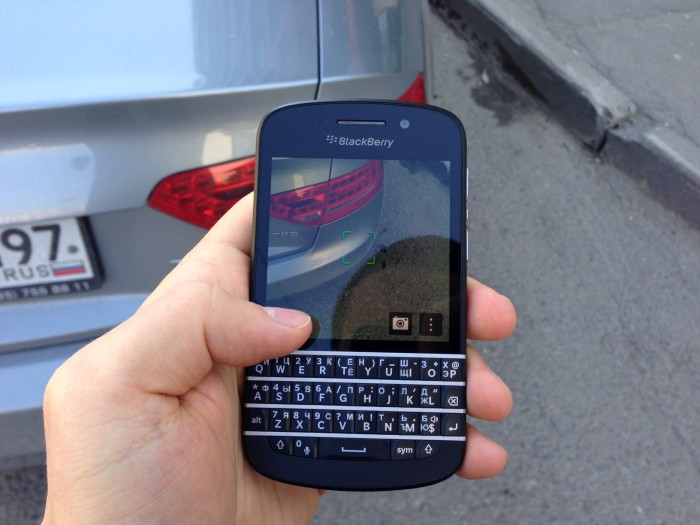 BlackBerry Q10 камера