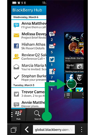 Эмулятор BlackBerry 10 на iPhone Android
