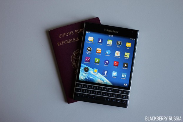 экран blackberry passport