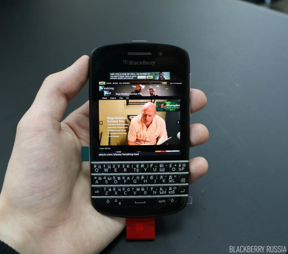 blackberry q10 фото обзор