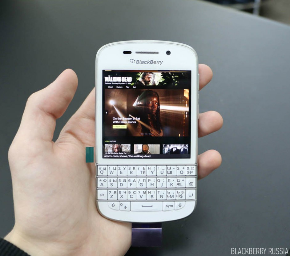 blackberry q10 фото обзор