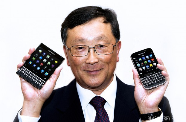 Джон Чен презентует BlackBerry Passport и BlackBerry Classic