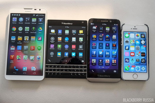 BlackBerry намерена потеснить гигантов рынка смартфонов