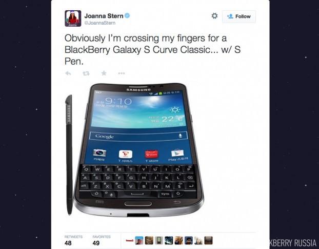 Samsung предложил купить BlackBerry за 7,5 миллиаров