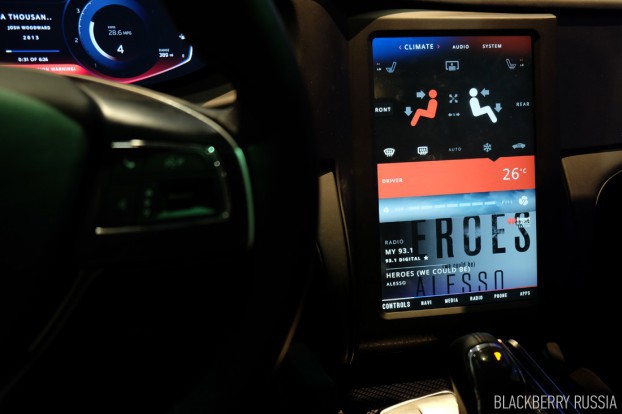 BlackBerry и Maserati QNX на CES 2015