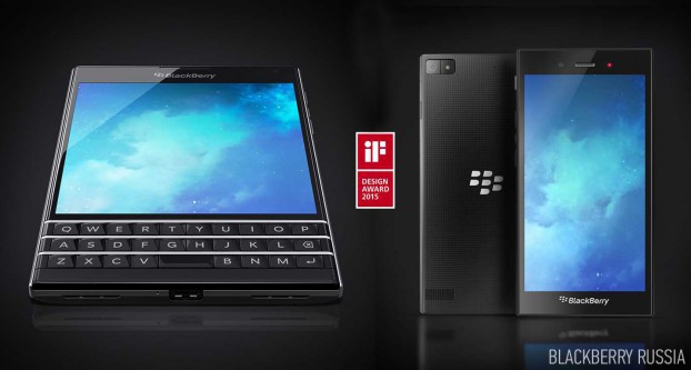BlackBerry Passport и BlackBerry Z3 получили почетную награду за лучший дизайн iF Design Award
